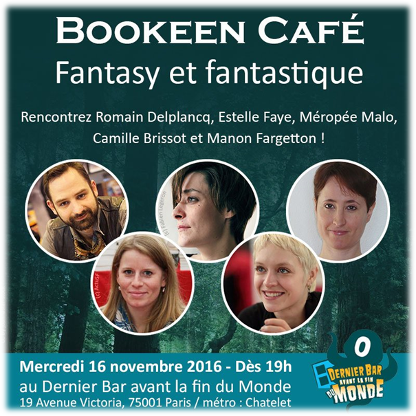Lire la suite à propos de l’article Compte rendu sur la soirée Bookeen Café du 16 novembre !