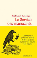 Lire la suite à propos de l’article Chroniques 2020  Le service des manuscrits d’Antoine Laurain