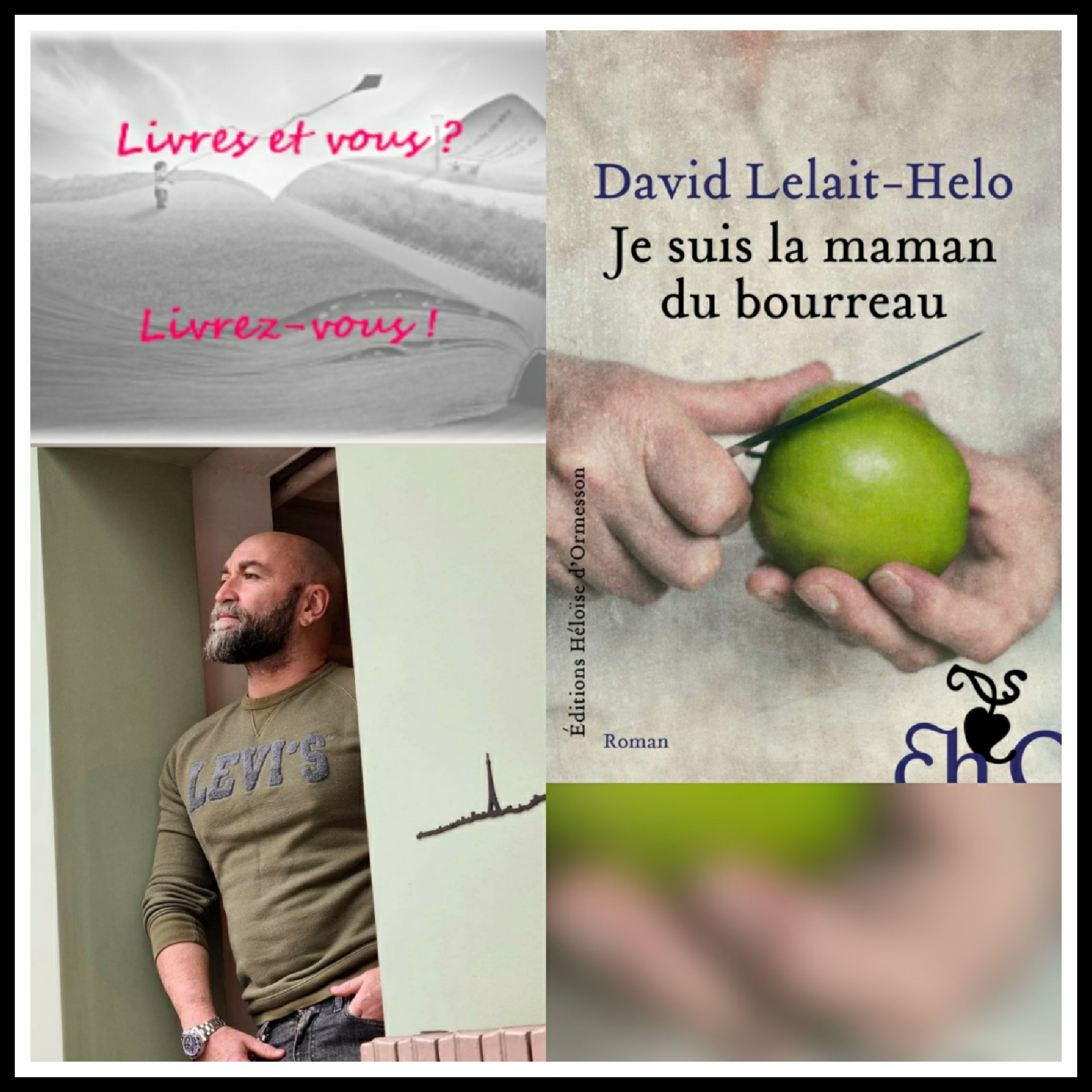 Lire la suite à propos de l’article Livres et vous ? Livrez-vous… Avec David Lelait-Helo !