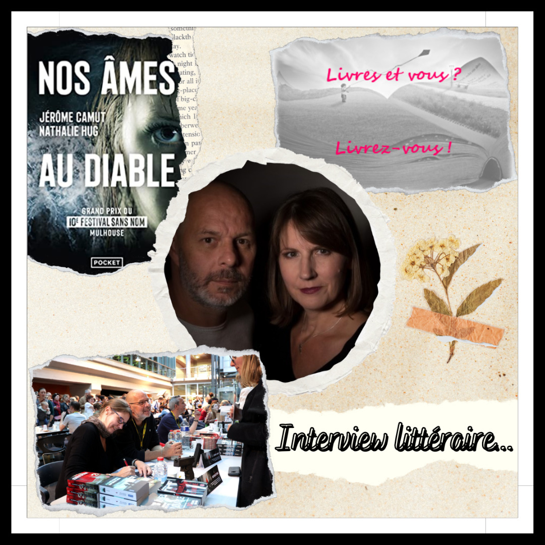 Lire la suite à propos de l’article Livres et vous ? Livrez-vous… Avec Jérôme Camut et Nathalie Hug !